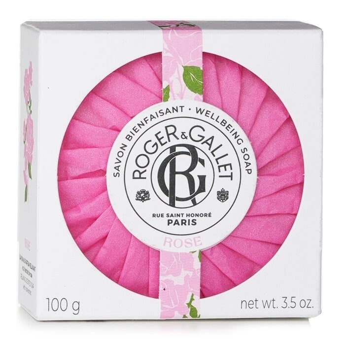 Roger and Gallet - Rose Wellbeing Soap(100g/3.5oz) Image 2