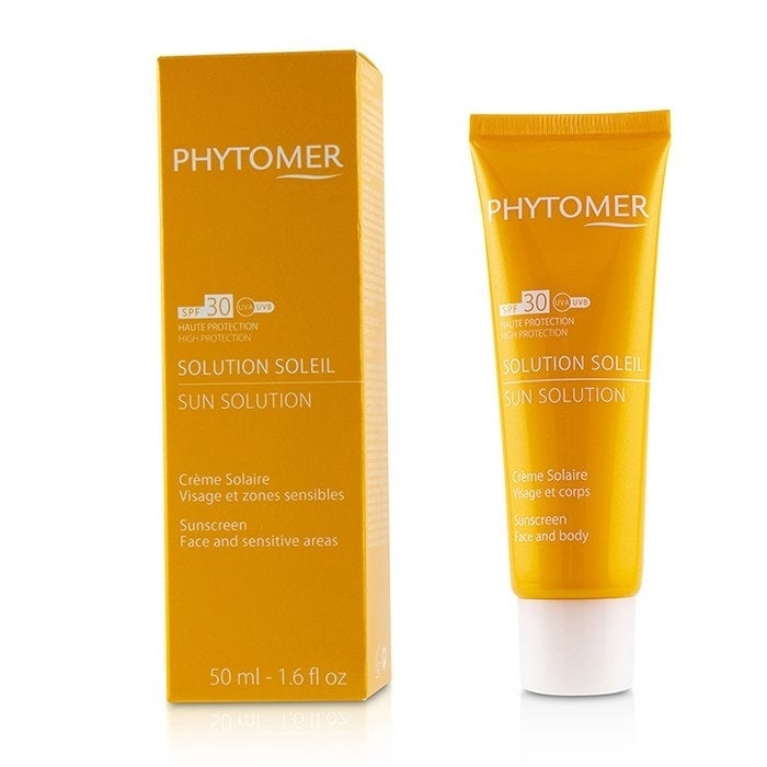 Phytomer - Sun Solution Sunscreen SPF 30 (For Face and Sensitive Areas)(50ml/1.6oz) Image 1