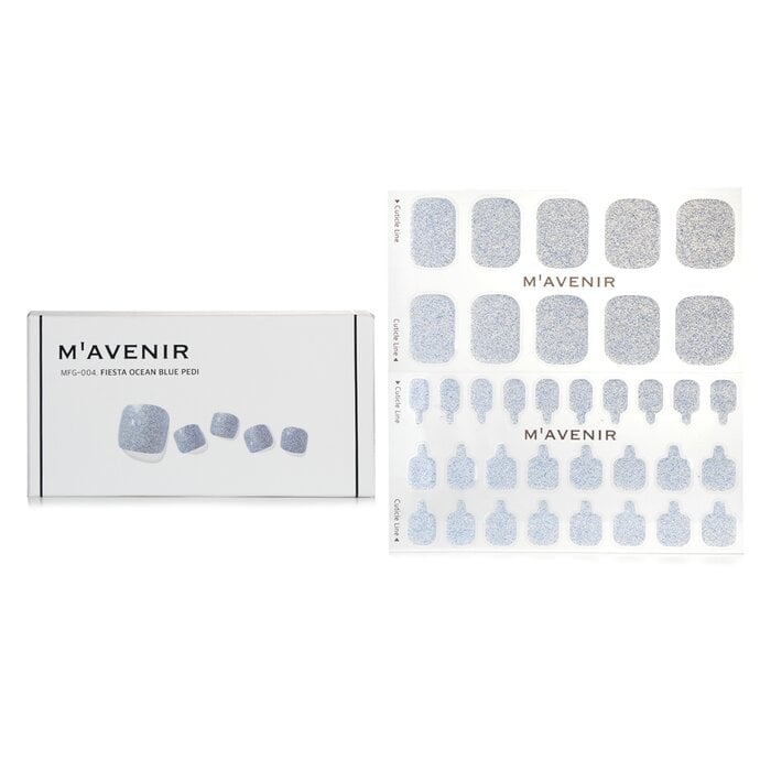 Mavenir - Nail Sticker (Blue) - Fiesta Ocean Blue(32pcs) Image 1