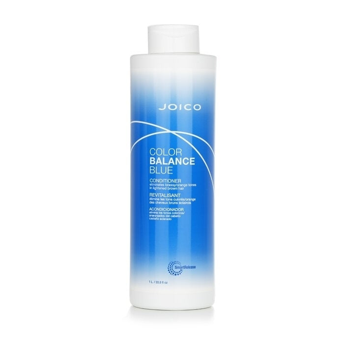 Joico - Color Balance Blue Conditioner (Eliminates Brassy/Orange Tones In Lightened Brown Hair)(1000ml/33.8oz) Image 1