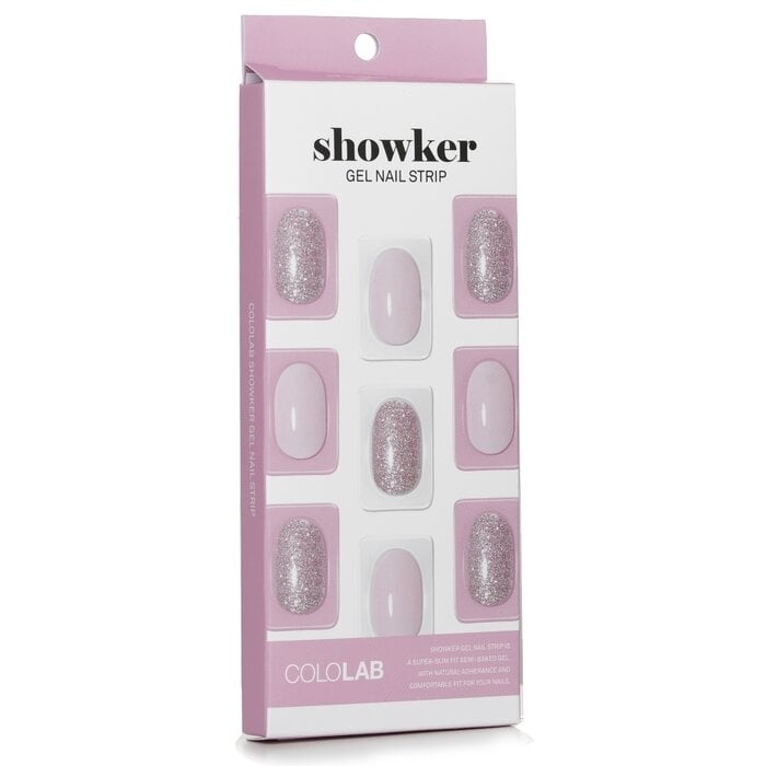 Cololab - Showker Gel Nail Strip CSF101 Syrup Pink(1pcs) Image 1