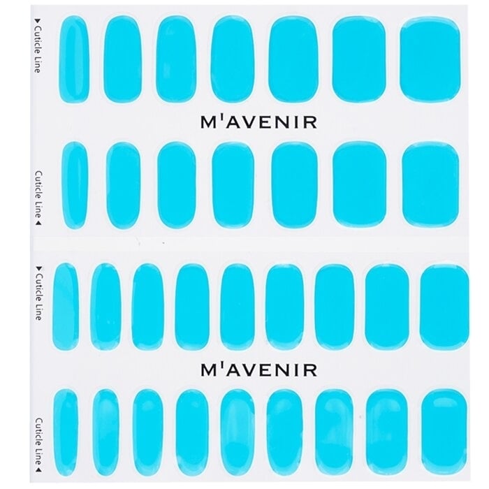 Mavenir - Nail Sticker (Blue) - Classic Mint Nail(32pcs) Image 2