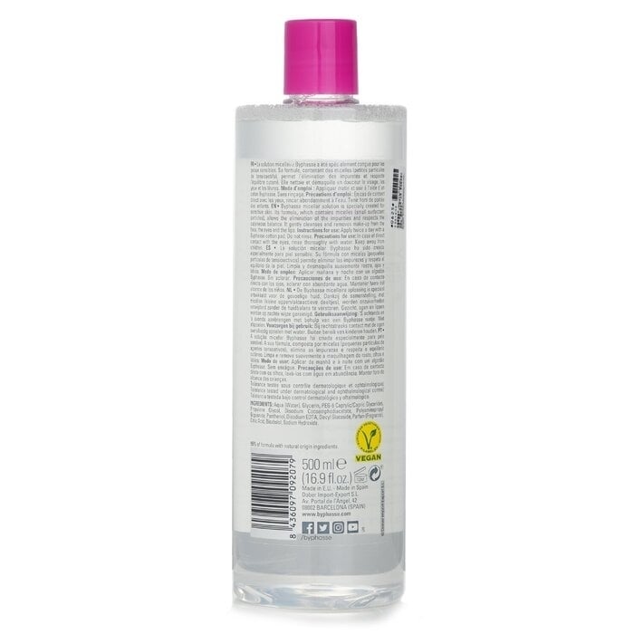 BYPHASSE - Vegan Micellar Mu Remover Solution(500ml) Image 3