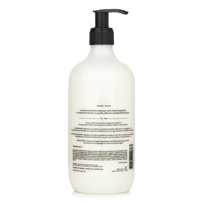 BONDI WASH - Hand Lotion - Tasmanian Pepper and Lavender(500ml/16.9oz) Image 2