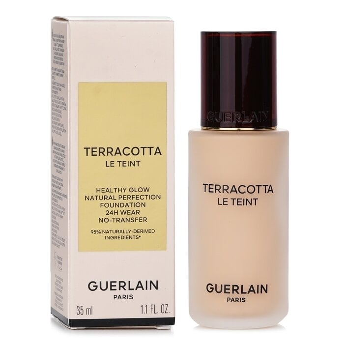 Guerlain - Terracotta Le Teint Healthy Glow Natural Perfection Foundation 24H Wear No Transfer - 1N Neutral(35ml/1.1oz) Image 2