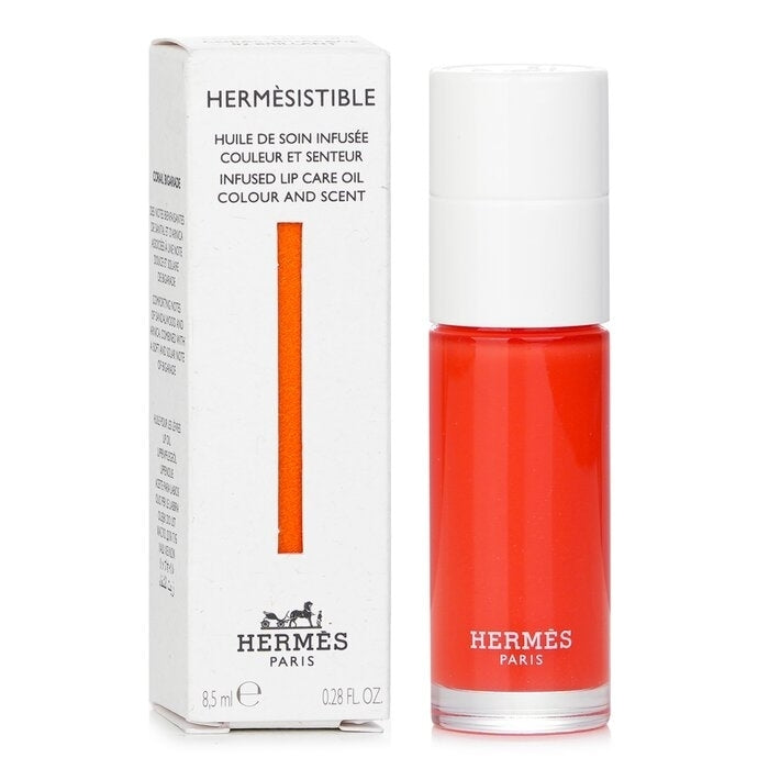 Hermes - Hermesistible Infused Lip Care Oil -  02 Corail Bigarade(8.5ml/ 0.28oz) Image 2