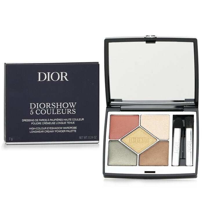 Christian Dior - Diorshow 5 Couleurs Longwear Creamy Powder Eyeshadow Palette - 343 Khaki(7g/0.24oz) Image 1