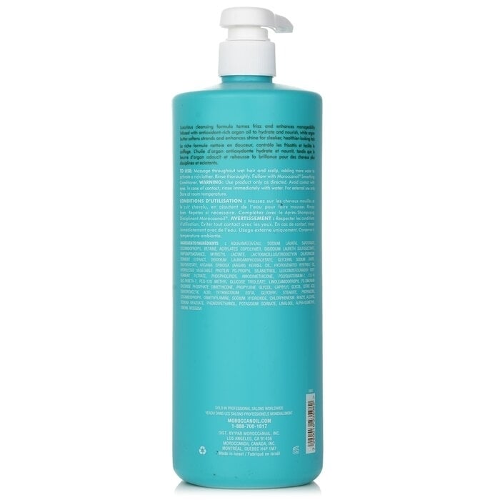 Moroccanoil - Smoothing Shampoo For Frizzy Hair(1000ml/33.8oz) Image 2