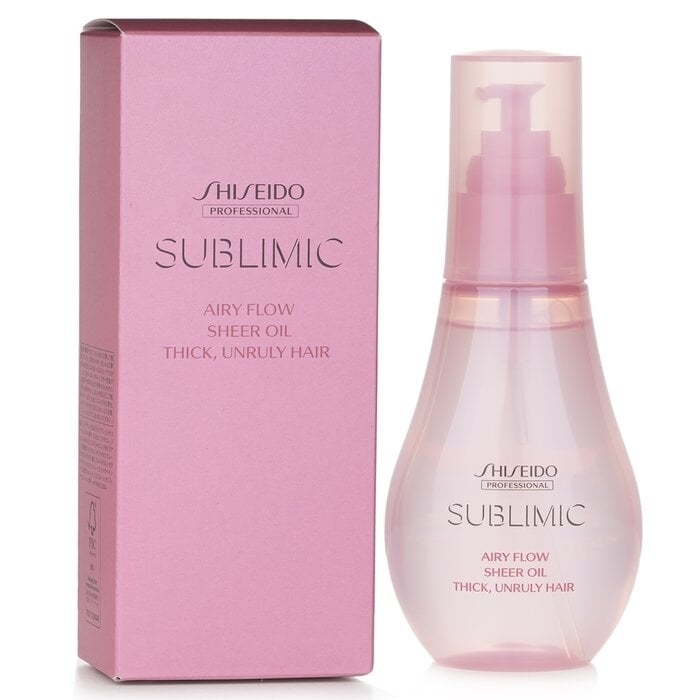 Shiseido - Sublimic Airy Flow Sheer Oil (Thick Unruly Hair)(100ml) Image 1