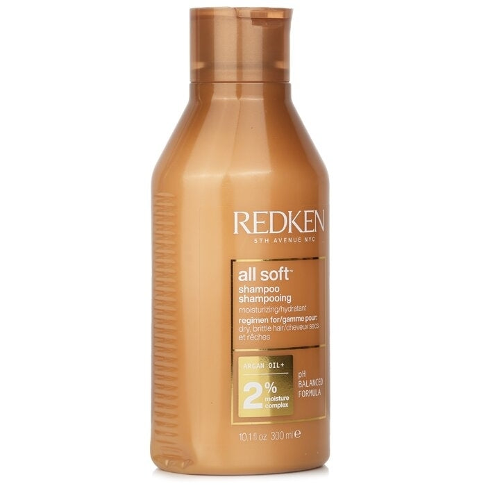 Redken - All Soft Shampoo (For Dry Brittle Hair)(300ml/10.1oz) Image 1