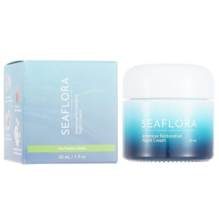 Seaflora - Intensive Restorative Night Cream - For Normal To Dry and Sensitive Skin(50ml/1.7oz) Image 2