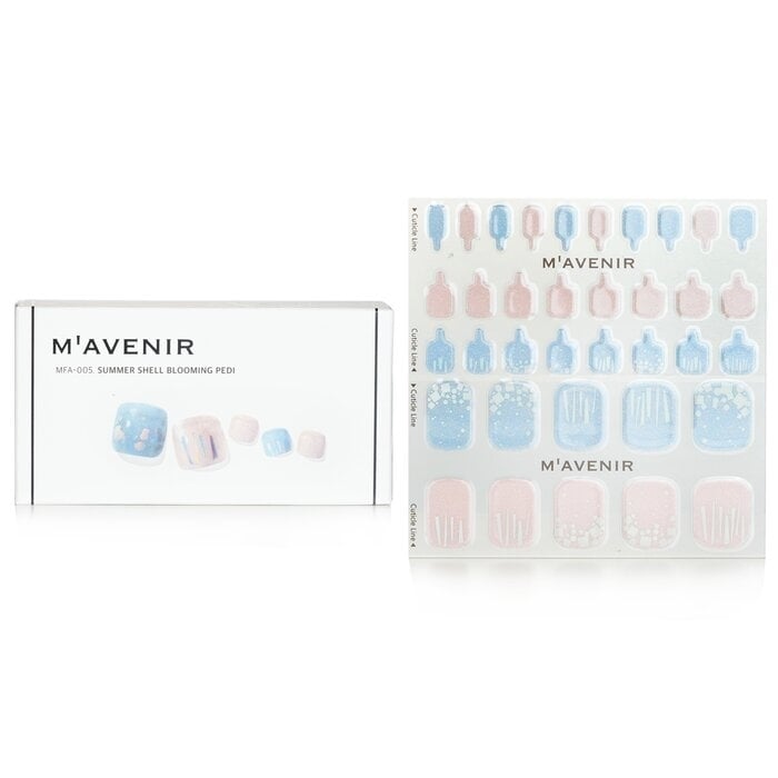 Mavenir - Nail Sticker (Assorted Colour) - Summer Shell Blooming(32pcs) Image 1