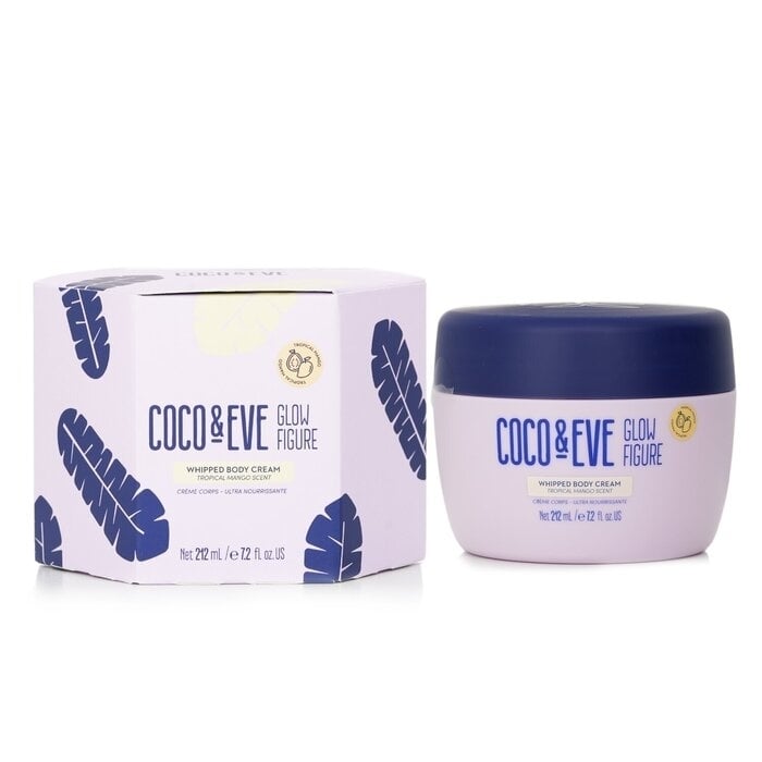 Coco and Eve - Glow Figure Whipped Body Cream - Tropical Mango Scent(212ml/7.2oz) Image 1