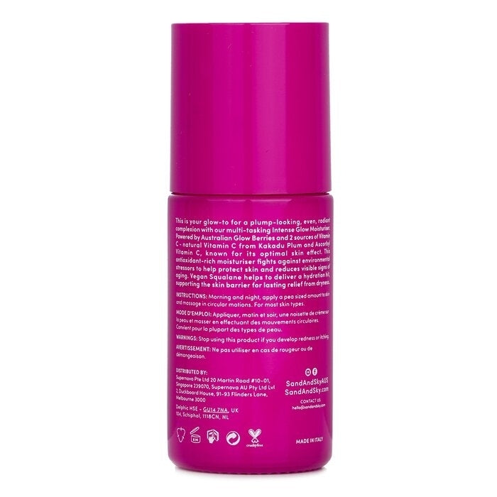 Sand and Sky - Australian Glow Berries Intense Glow Moisturiser - Nourish + Smooth(60ml/2.12oz) Image 2