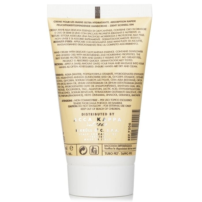 Acca Kappa - Calycanthus Hand Cream(75ml/2.5oz) Image 2