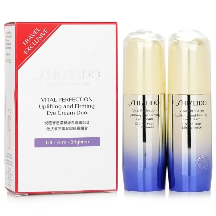 Shiseido - Vital Perfection Uplifting and Firming Eye Cream Duo(2x15ml) Image 2