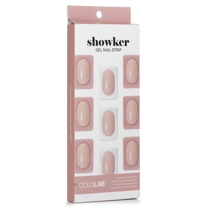 Cololab - Showker Gel Nail Strip CSF112 OH Baby Pink(1pcs) Image 1