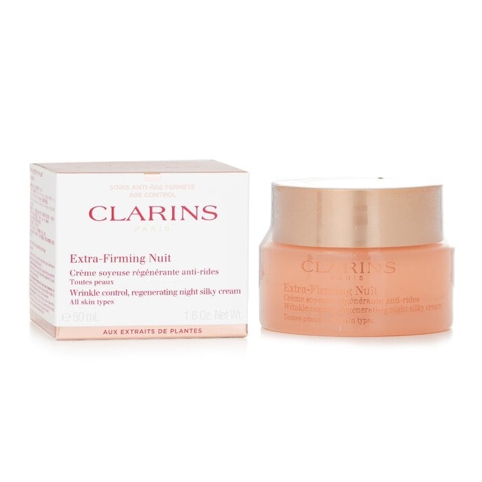 Clarins - Extra Firming Nuit Wrinkle Control Regenerating Night Silky Cream (All Skin Type)(50ml/1.6oz) Image 2