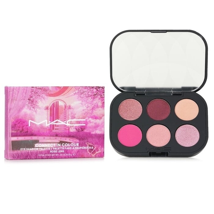 MAC - Connect In Colour Eye Shadow (6x Eyeshadow) Palette - Rose Lens(6.25g/0.22oz) Image 2