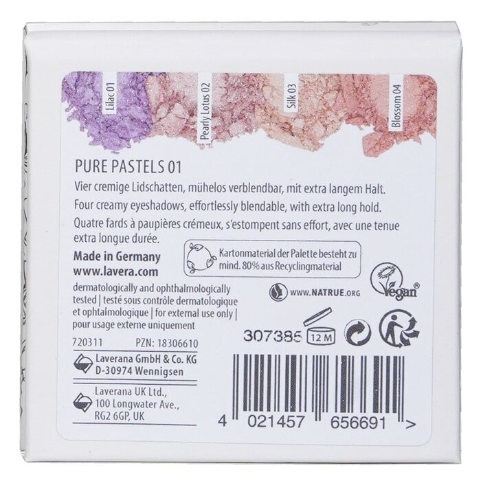 Lavera - Signature Colour Collection - 01 Pure Pastels(3.2g) Image 2