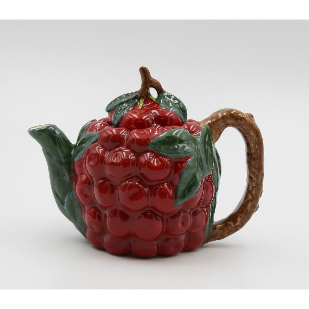 Ceramic Cherry Teapot 16 oz Afternoon Tea Image 2