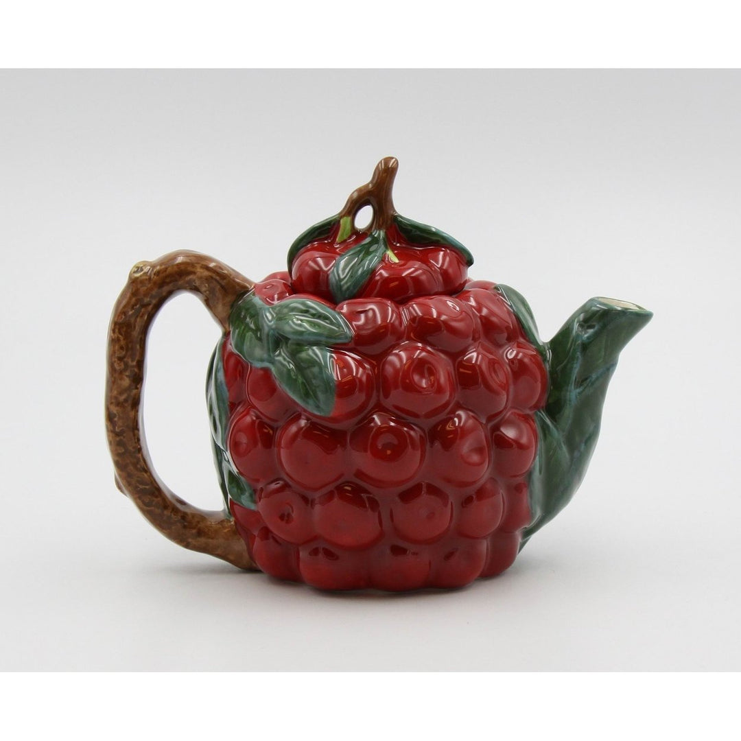 Ceramic Cherry Teapot 16 oz Afternoon Tea Image 3