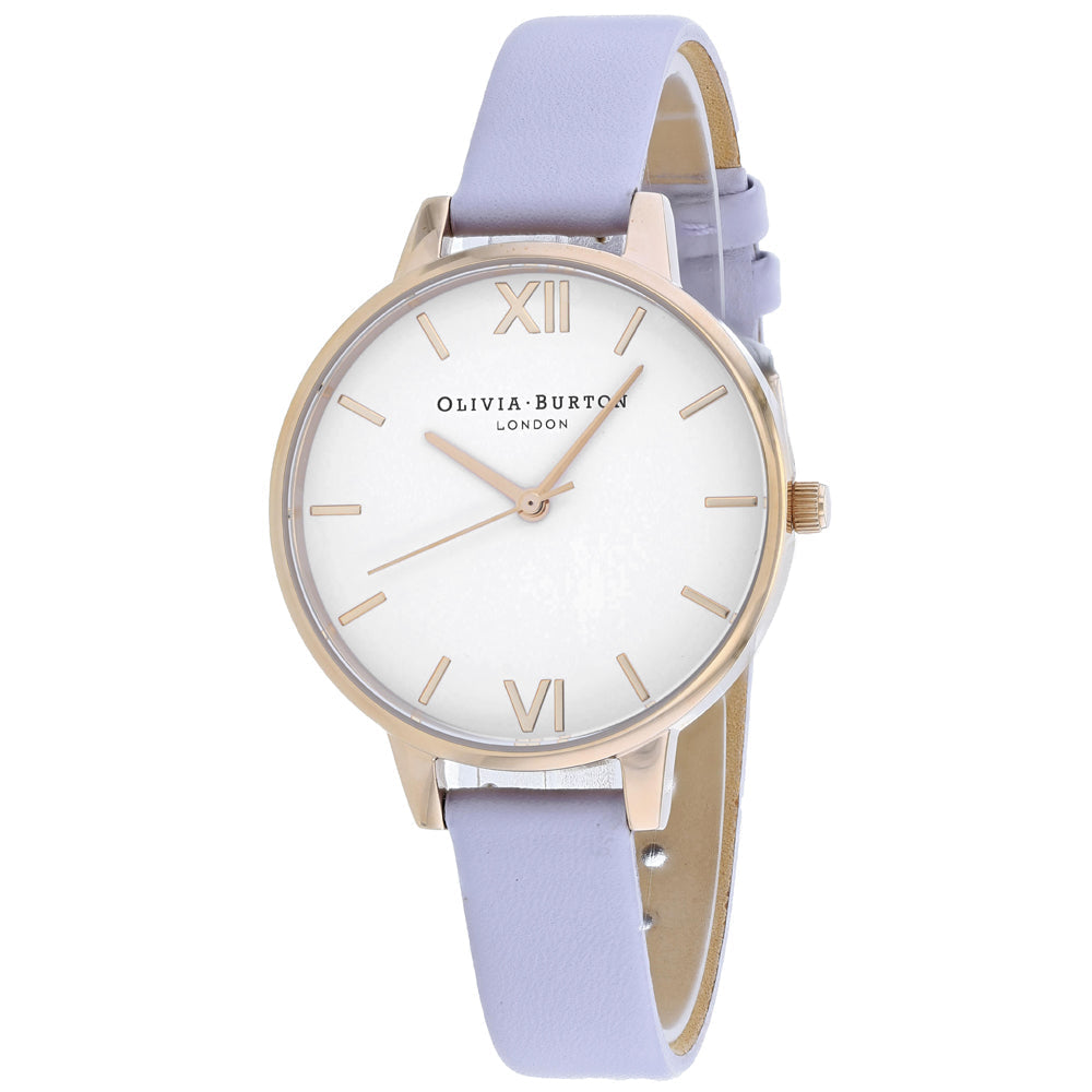 Olivia Burton Womens White Dial Watch - OB16DE09 Image 1