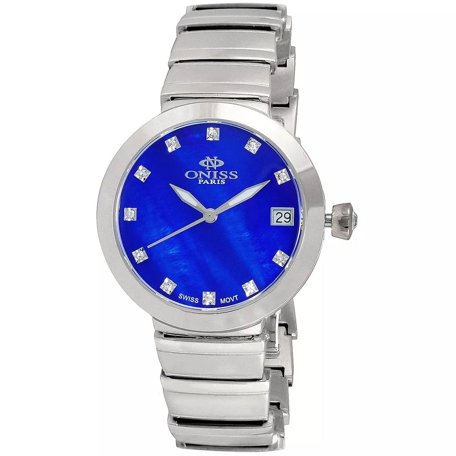 Oniss Womens Prima Blue Dial Watch - ON5559-40_IPBU Image 1