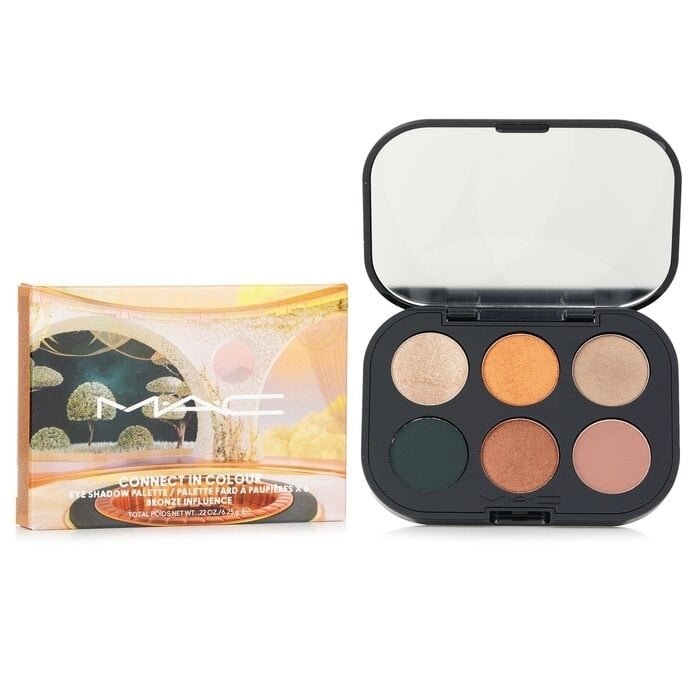 MAC - Connect In Colour Eye Shadow (6x Eyeshadow) Palette - Bronze Influence(6.25g/0.22oz) Image 1