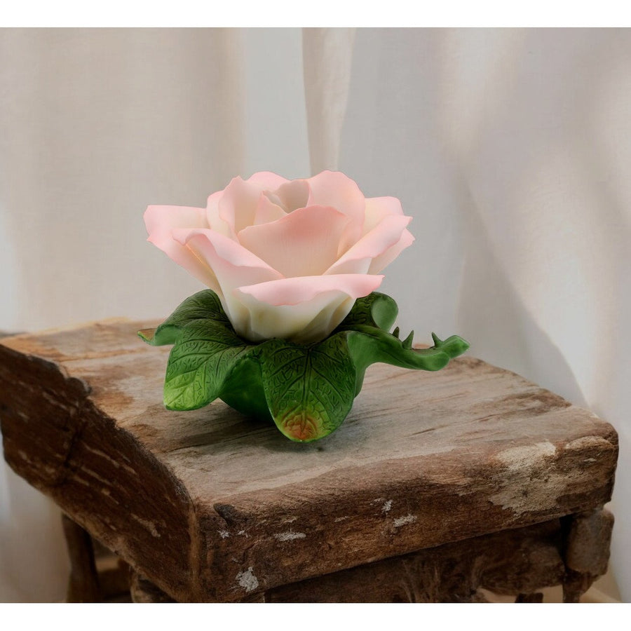 Ceramic Rose Flower Nightlight 5 3/4"  Mom Image 1