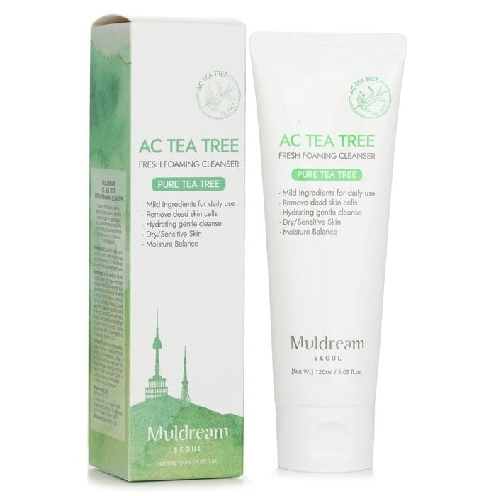 Muldream - AC Tea Tree Fresh Foaming Cleanser(120ml/4.05oz) Image 1