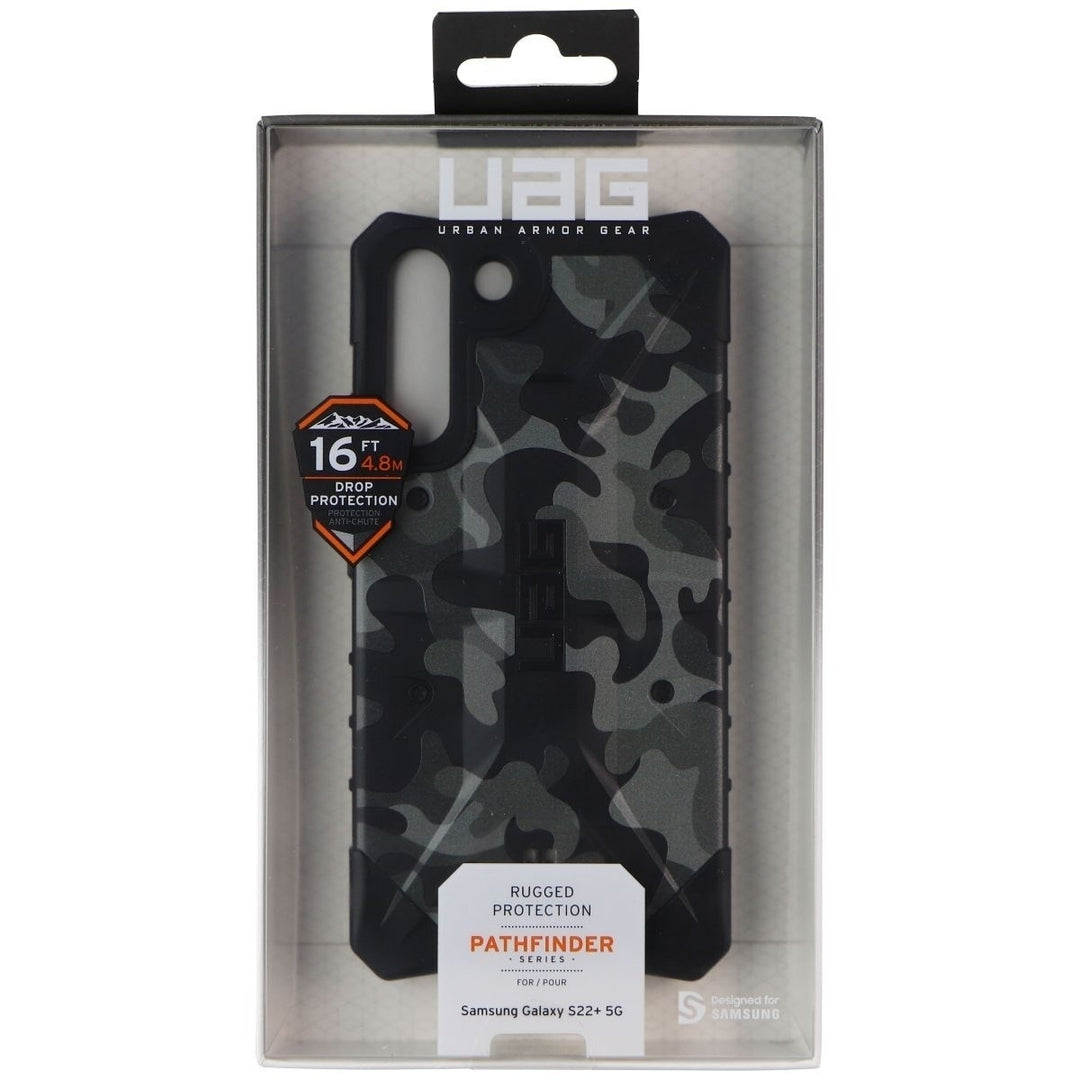 UAG Pathfinder Series Case for Samsung Galaxy (S22+) 5G - Midnight Camo Image 4