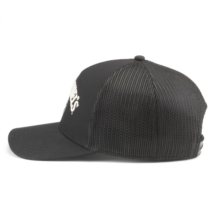 Jack Daniels Classic Logo Mesh Back Snapback Hat Image 2