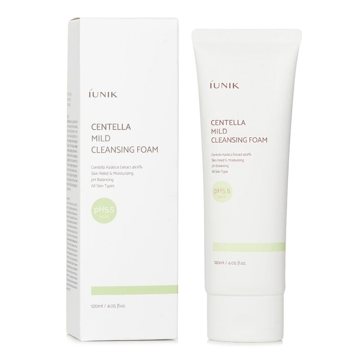 iUNIK - Centella Mild Cleansing Foam(120ml/4.05oz) Image 1