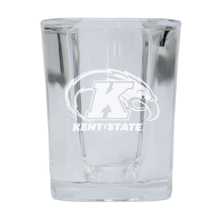 Kent State University 2 Ounce Shot Glass Square Officially Licensed Collegiate Product Image 1