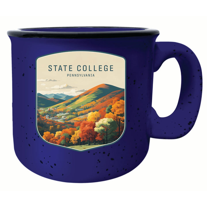 State College Pennsylvania Autumn Mountains Design Souvenir 16 oz Ceramic camping mug Image 4