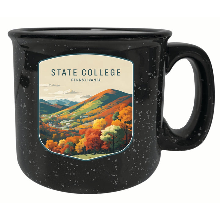 State College Pennsylvania Autumn Mountains Design Souvenir 16 oz Ceramic camping mug Image 6