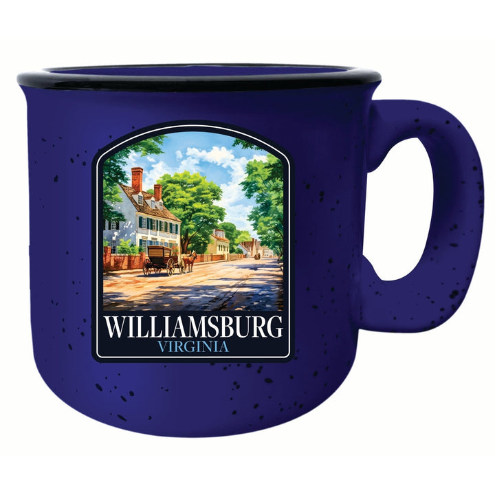 Williamsburg Virginia Colonial Street Design Souvenir 16 oz Ceramic camping mug Image 4