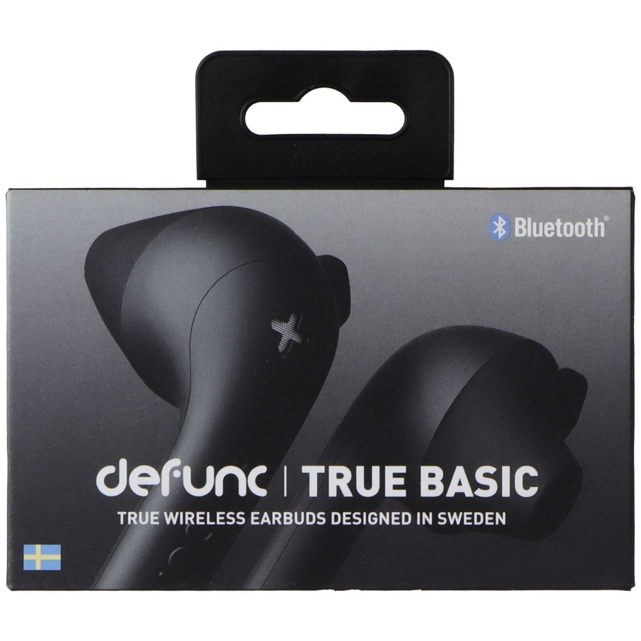 Defunc True Basic Wireless Bluetooth Earbud Headphones - Black Image 1