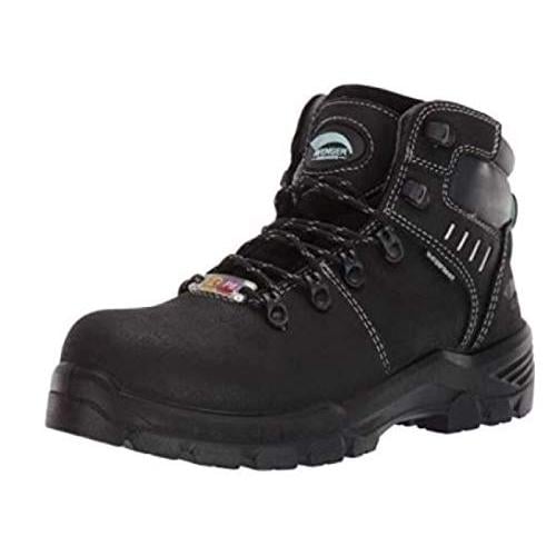 FSI Nautilus Avenger Womens 6-inch Waterproof Composite Toe Work Boots Black A7450 Image 2