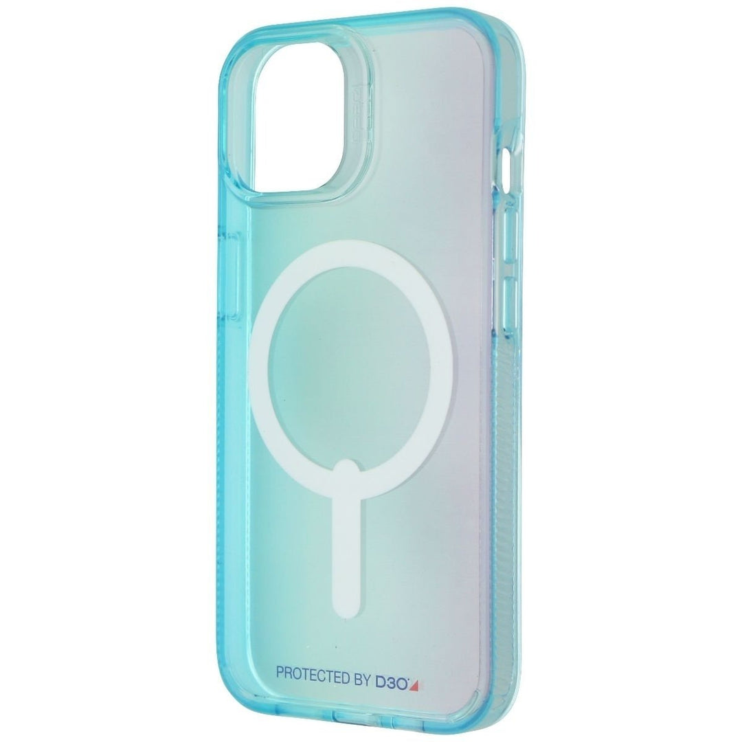 Gear4 ZAGG Milan Snap Case for MagSafe for iPhone 14 - Aurora Ombre Blue Image 1