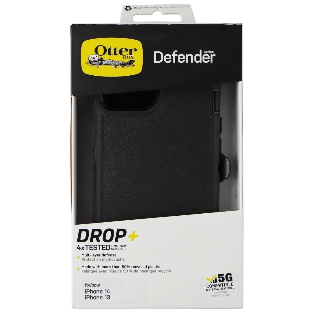 OtterBox Defender Series Case for Apple iPhone 14 and iPhone 13 - Black Image 1