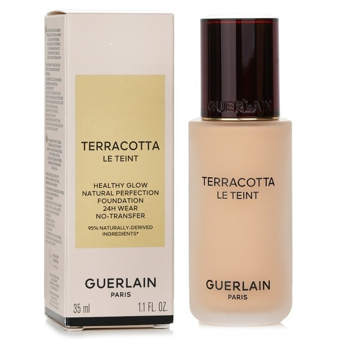 Guerlain - Terracotta Le Teint Healthy Glow Natural Perfection Foundation 24H Wear No Transfer - 2N Neutra(35ml/1.1oz) Image 2