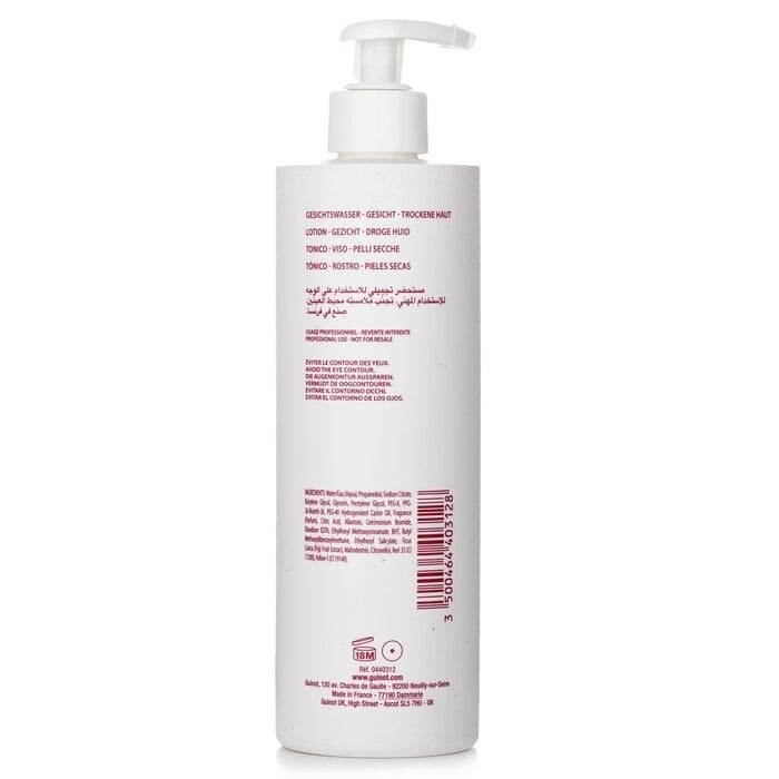 Guinot - Hydra Beaute Toning Lotion (For Dry Skin)(500ml/16.9oz) Image 2