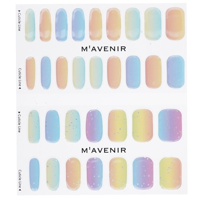 Mavenir - Nail Sticker (Assorted Colour) - Pastelation Nail(32pcs) Image 2