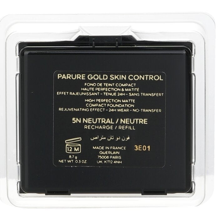 Guerlain - Parure Gold Skin Control High Perfection Matte Compact Foundation Refill - 5N(8.7g/0.3oz) Image 2