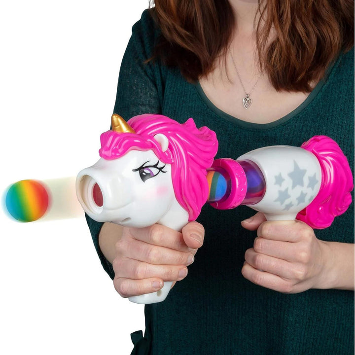 Unicorn Soft Foam Ball Shooter Toy with Safe Foam Balls for Kids Play Image 4