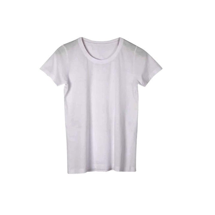 1-Piece Women Ultra-Soft Smooth Breathable Comfy Stretchy Short Sleeve T-Shirt Image 2