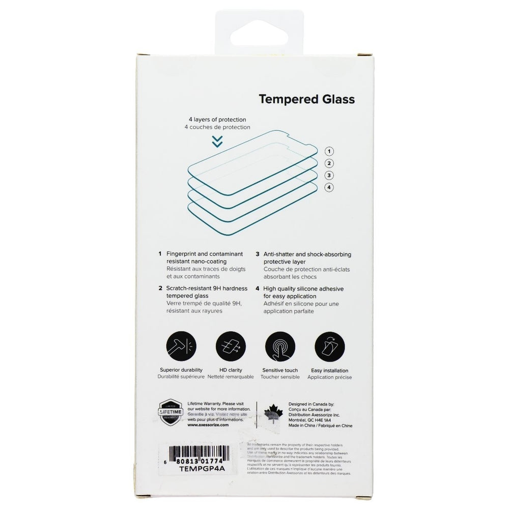 Axessorize Tempered Glass Screen Protector for Google Pixel 4a Image 2