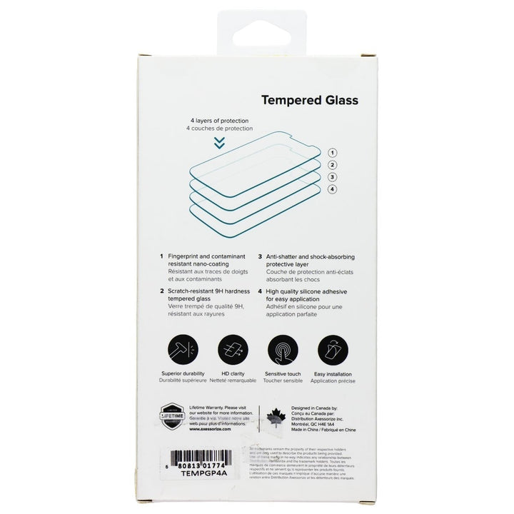 Axessorize Tempered Glass Screen Protector for Google Pixel 4a Image 2